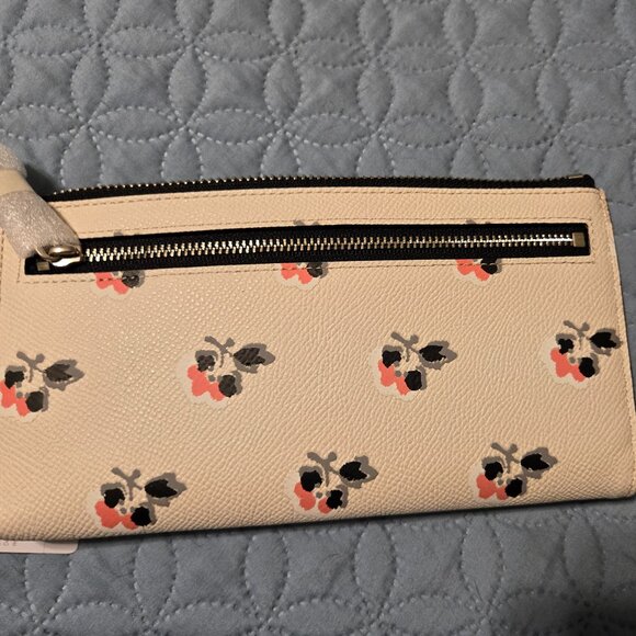 Coach Zipper Wallet Floral Print - Picture 5 of 5